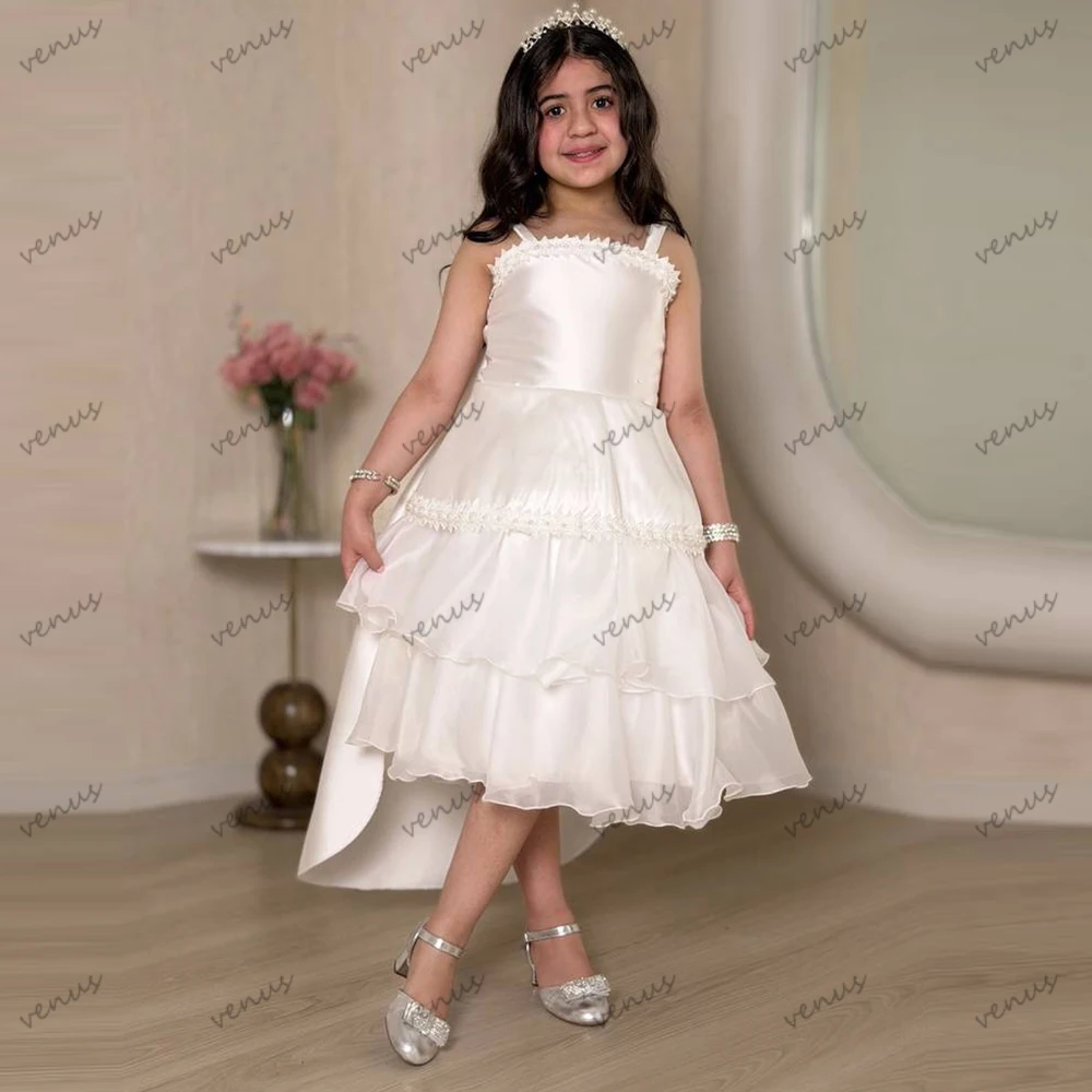 Simple Ball Flower Girl Dresses A Line Knee-Length Princess Birthday Dress Sleeveless Customized فساتين سهرة Vestido De Novia
Simple Ball Flower Girl Dresses A Line Knee-Length Princess Birthday Dress Sleeveless Customized فساتين سهرة Vestido De Novia