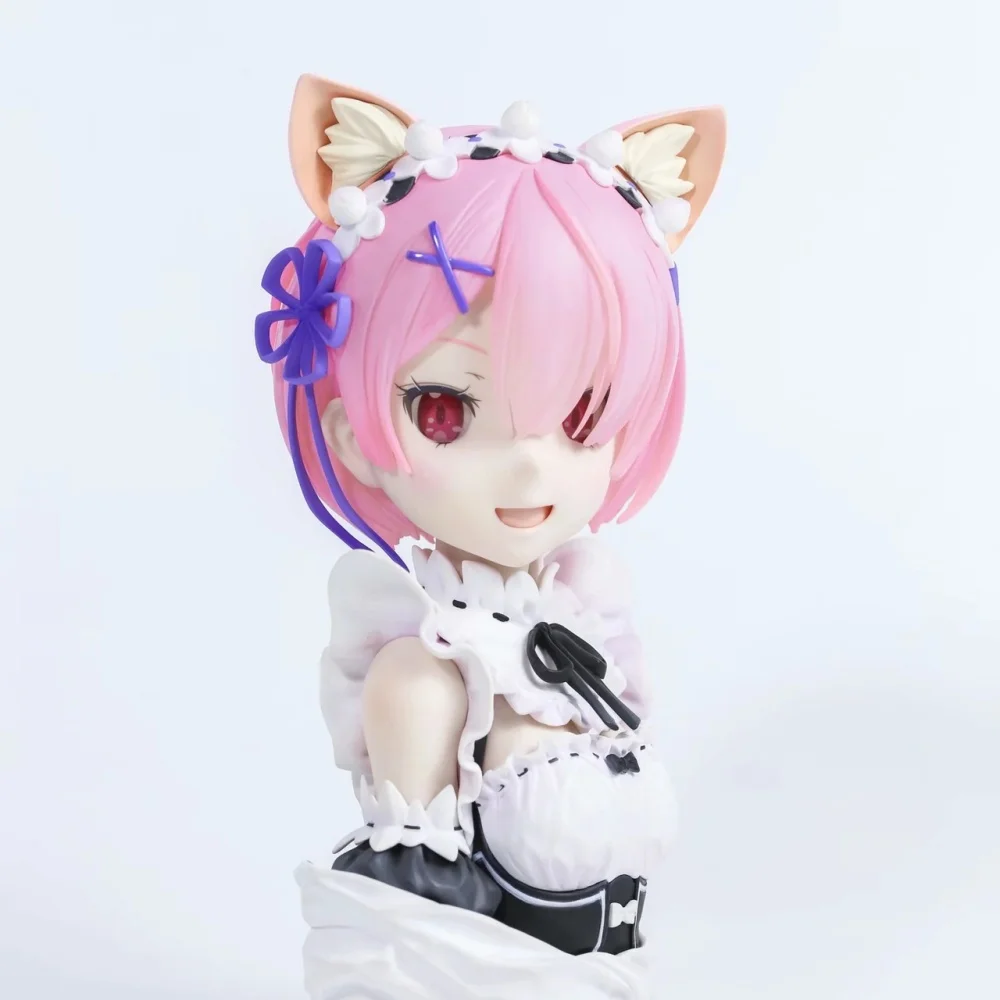 Anime Re Life In A Different World From Zero Ramu Cat Ears PVC Action Figure Collectible Model Doll Toy 22CM
Anime Re Life In A Different World From Zero Ramu Cat Ears PVC Action Figure Collectible Model Doll Toy 22CM
