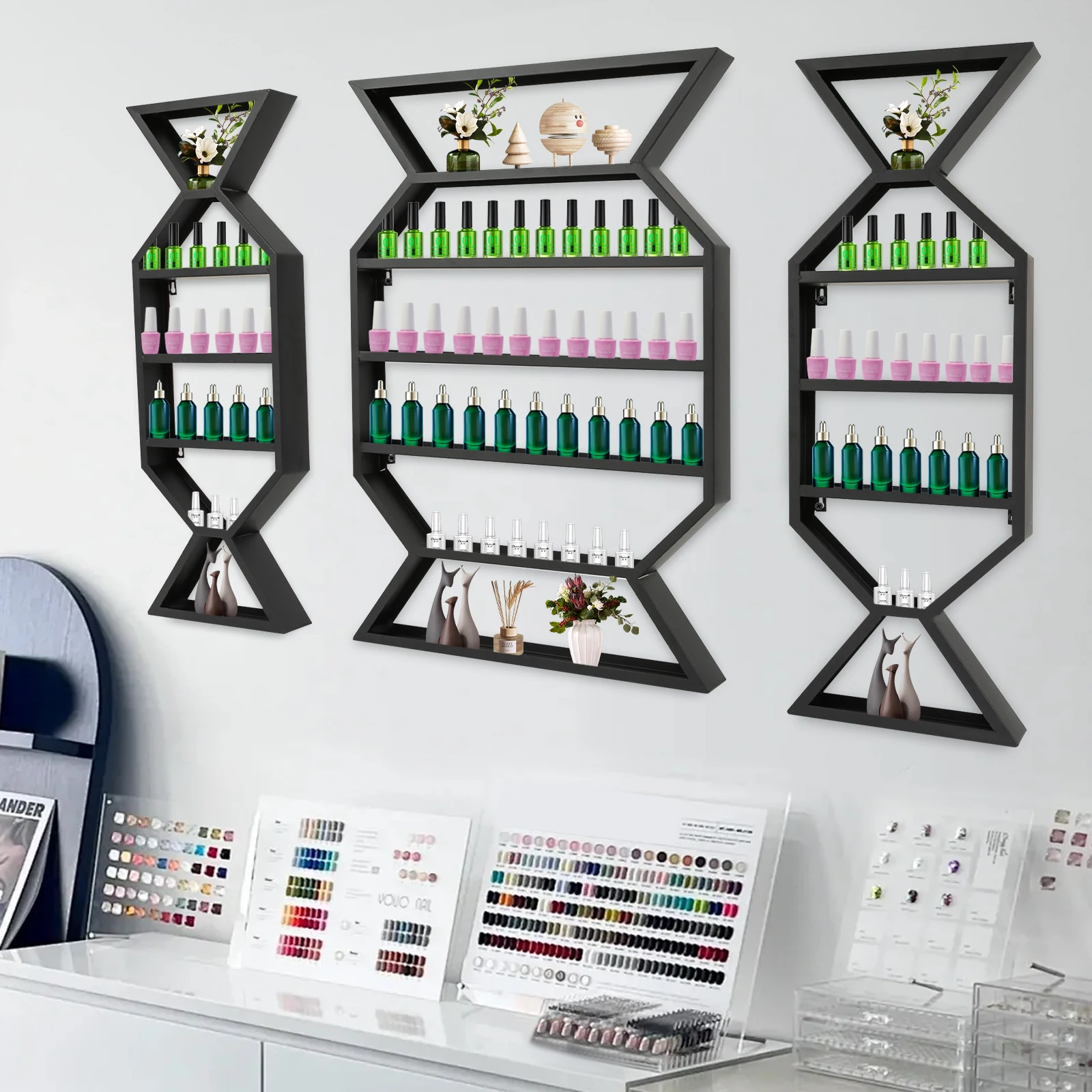 Стойка для демонстрации лака для ногтей Candy, набор из трех предметов, стеллаж для хранения лака для ногтей, стеллаж для хранения бутылок лака для ногтей
Стойка для демонстрации лака для ногтей Candy, набор из трех предметов, стеллаж для хранения лака для ногтей, стеллаж для хранения бутылок лака для ногтей