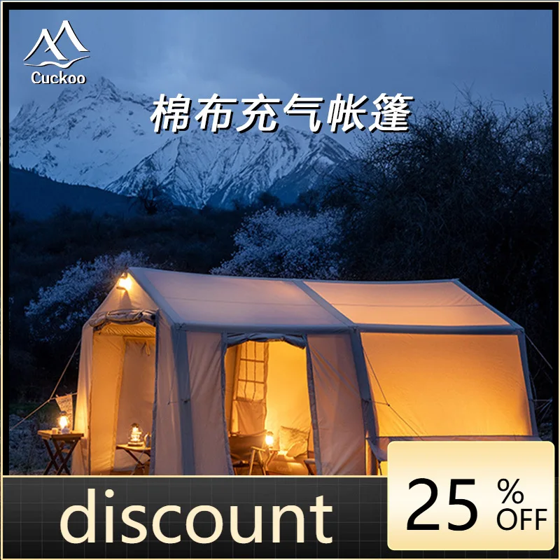 LH large retro cotton tent, outdoor thickened rainstorm camping
LH large retro cotton tent, outdoor thickened rainstorm camping