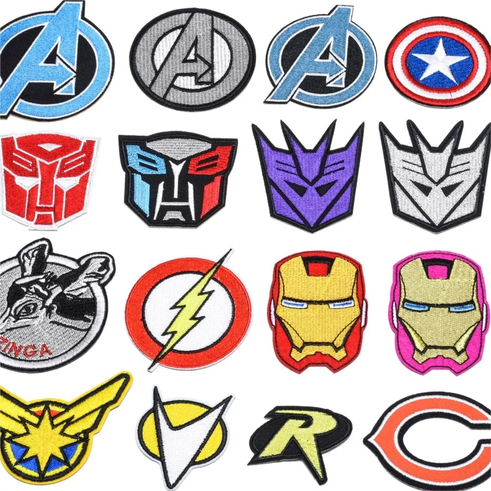Disney Anime Animal Superheroes Cartoon Iron on Adhesive Embroidery Patches For Sew Clothes DIY Jackets Decor jeans Applique
Disney Anime Animal Superheroes Cartoon Iron on Adhesive Embroidery Patches For Sew Clothes DIY Jackets Decor jeans Applique