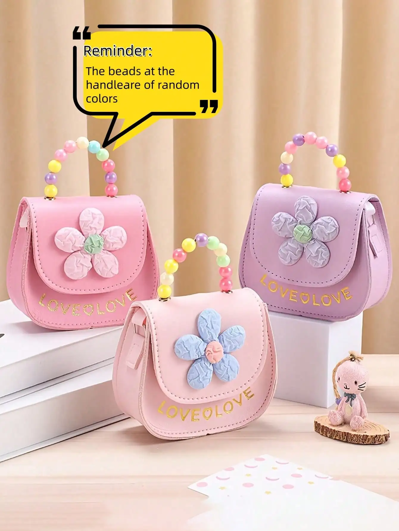 1pc Cute Pink Floral Handbag, Casual Street Style Crossbody/Shoulder Bag, Lightweight Snap Coin Purse, Suitable For Outings, Parties, College Etc. - No Lining, Top Handle Shoulder Strap, Perfect Gift For Valentine's Day, Christmas For Girls.
1pc Cute Pink Floral Handbag, Casual Street Style Crossbody/Shoulder Bag, Lightweight Snap Coin Purse, Suitable For Outings, Parties, College Etc. - No Lining, Top Handle Shoulder Strap, Perfect Gift For Valentine's Day, Christmas For Girls.