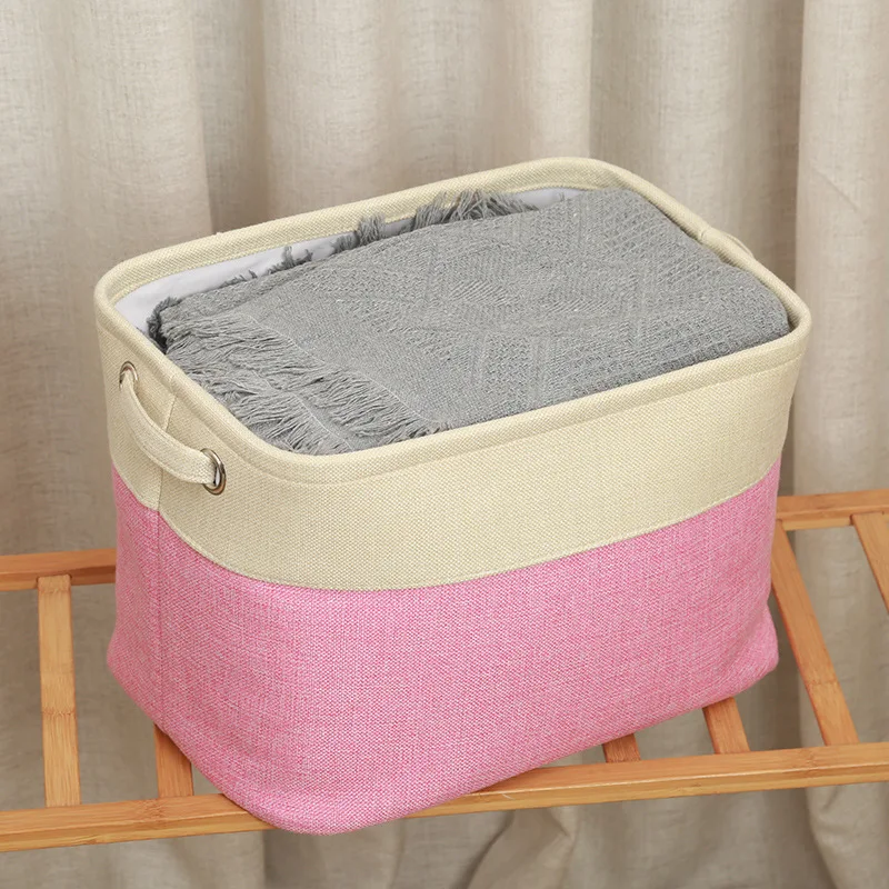 Foldable Fabric Storage Basket Linen Storage Box for Nursery Home Collapsible Canvas Shelf Basket Wardrobe Bedroom Organizers
Foldable Fabric Storage Basket Linen Storage Box for Nursery Home Collapsible Canvas Shelf Basket Wardrobe Bedroom Organizers