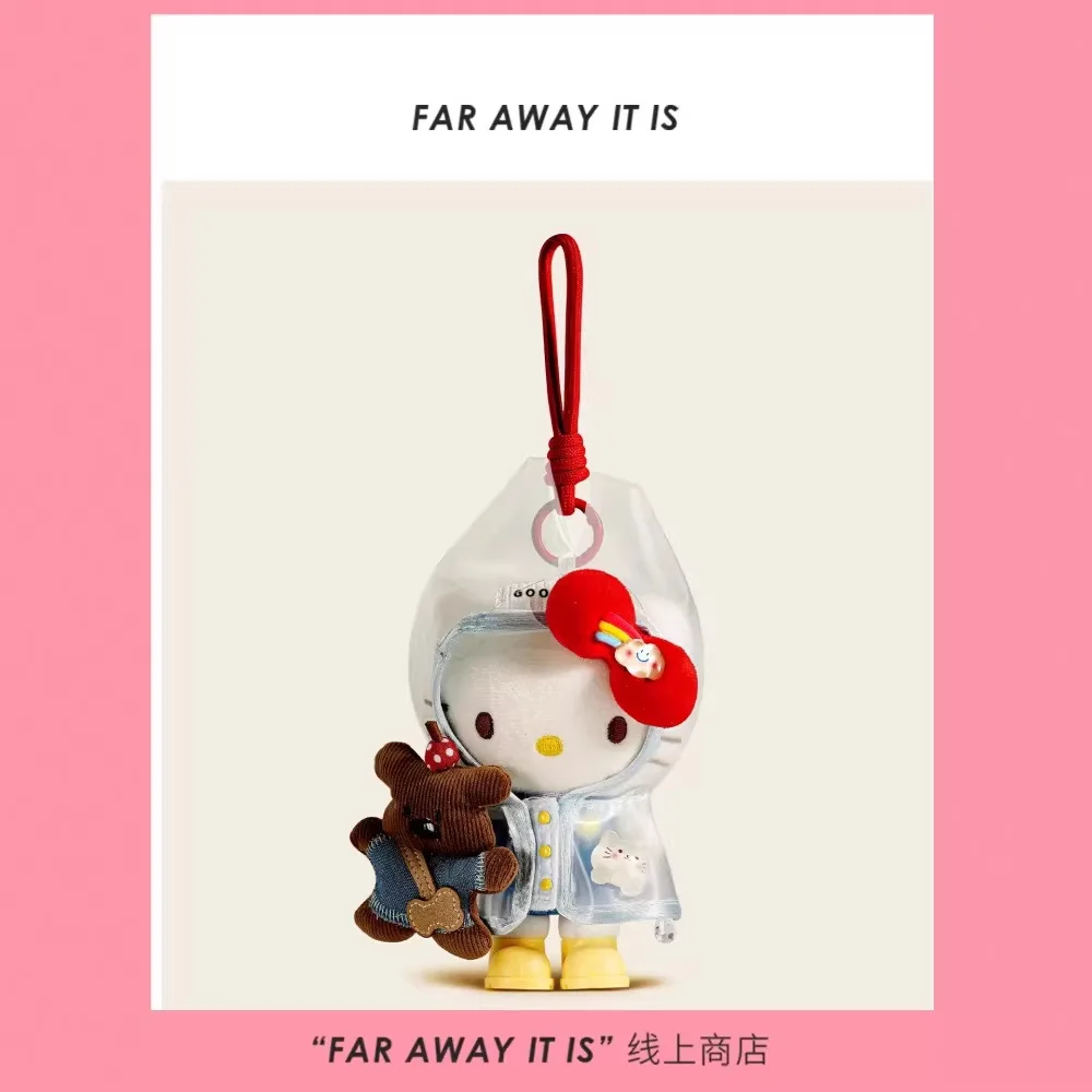 2026 New Raincoat Hello Kitty Plush Keychain Sanrio Cat with Transparent Hood and Teddy Bear Stuffed Doll
2026 New Raincoat Hello Kitty Plush Keychain Sanrio Cat with Transparent Hood and Teddy Bear Stuffed Doll
