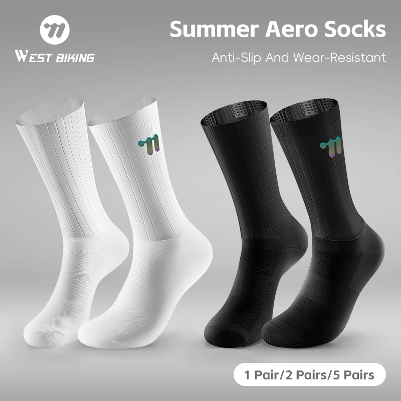 WEST BIKING Summer Aero Socks Whiteline Cycling Socks Anti Slip Silicone Men Bicycle Sport Running Bike Socks Calcetine Ciclismo
WEST BIKING Summer Aero Socks Whiteline Cycling Socks Anti Slip Silicone Men Bicycle Sport Running Bike Socks Calcetine Ciclismo