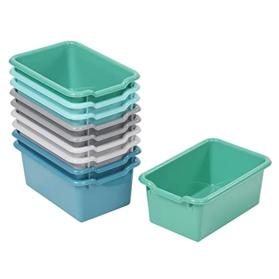Scoop Front Storage Bins Multipurpose Organization 10-Piece
Scoop Front Storage Bins Multipurpose Organization 10-Piece