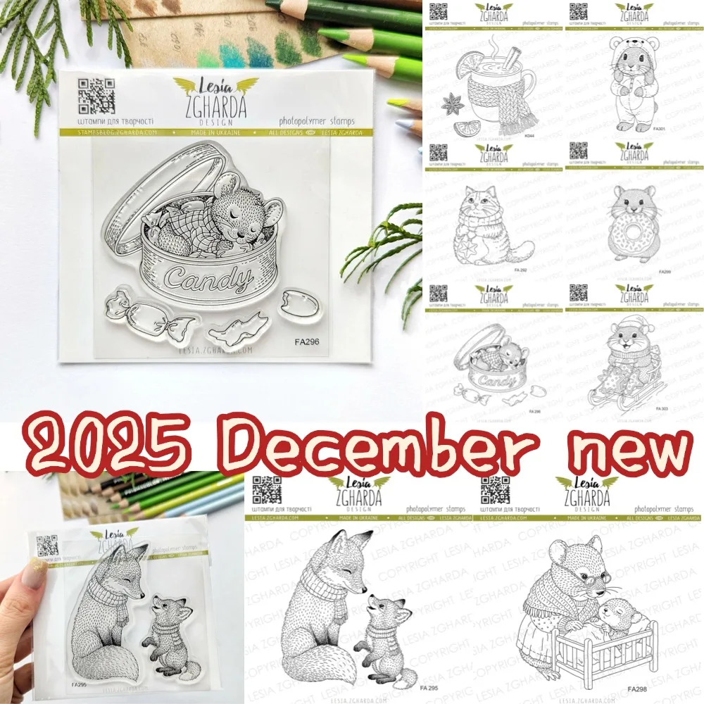 Christmas Tree Baby Bear and Fox 2025 New Stamps For Scrapbook Diary Decoration Stencil Embossing Template DIY Greeting Card
Christmas Tree Baby Bear and Fox 2025 New Stamps For Scrapbook Diary Decoration Stencil Embossing Template DIY Greeting Card