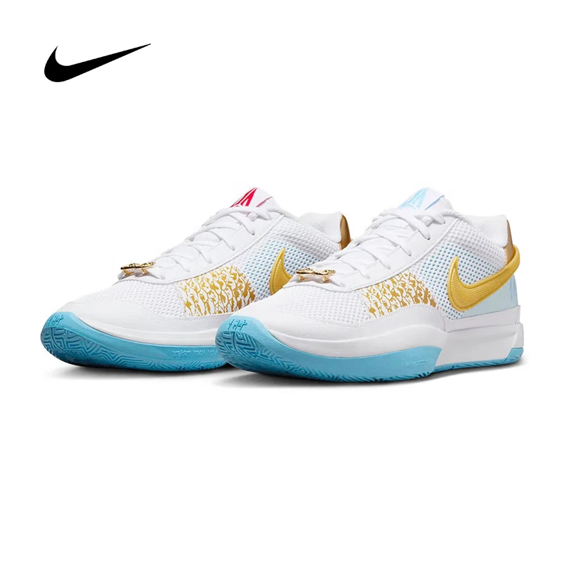 Кроссовки Nike Ja 1 EP унисекс, низкие, с амортизацией, дышащие, нескользящие, для баскетбола и бега, FV1291-100
Кроссовки Nike Ja 1 EP унисекс, низкие, с амортизацией, дышащие, нескользящие, для баскетбола и бега, FV1291-100