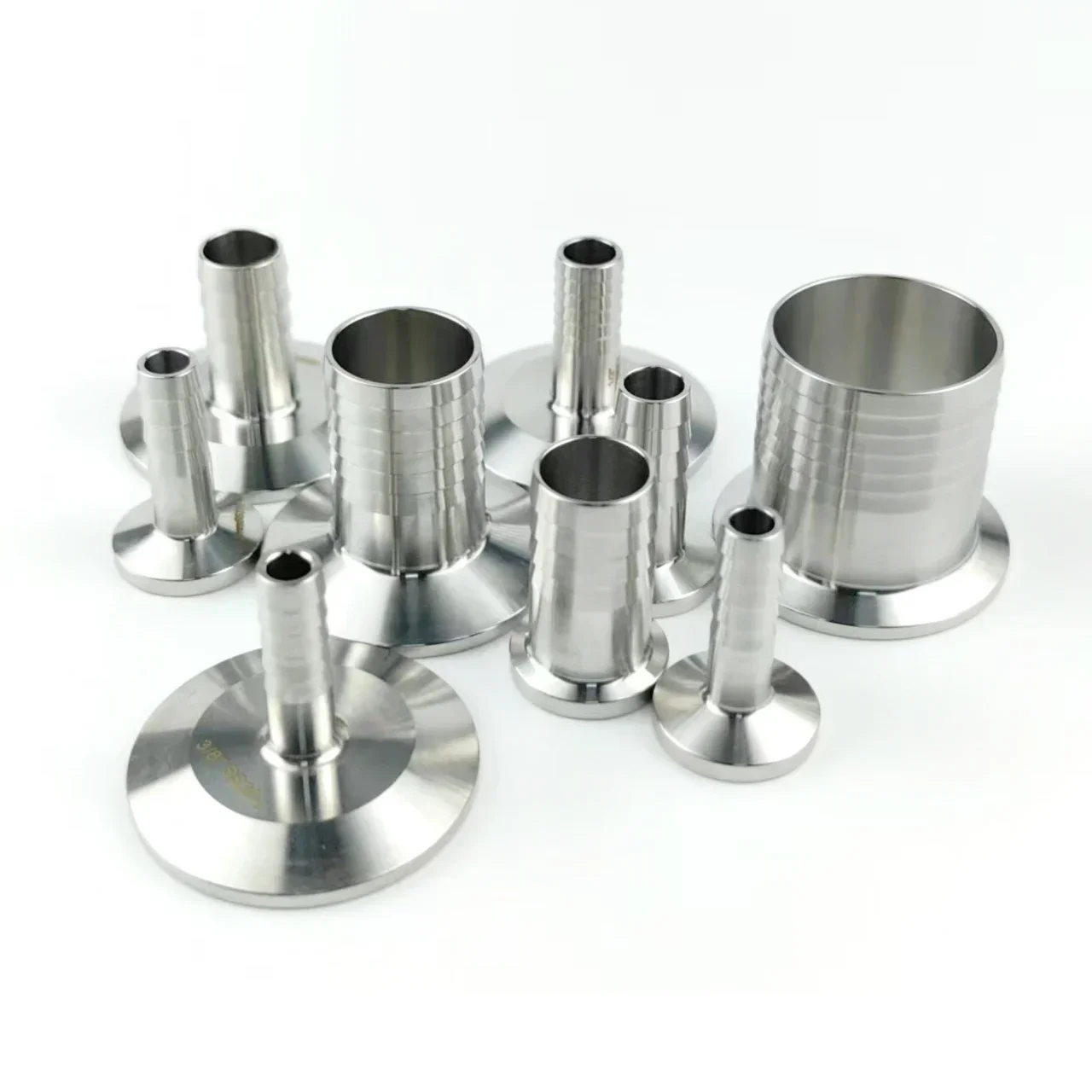 316 Stainless Steel Quick Fit Hose Connector, Sanitary Grade Hose, Hook Chuck End, Pagoda Shaped, Suitable for Three Clamps
316 Stainless Steel Quick Fit Hose Connector, Sanitary Grade Hose, Hook Chuck End, Pagoda Shaped, Suitable for Three Clamps