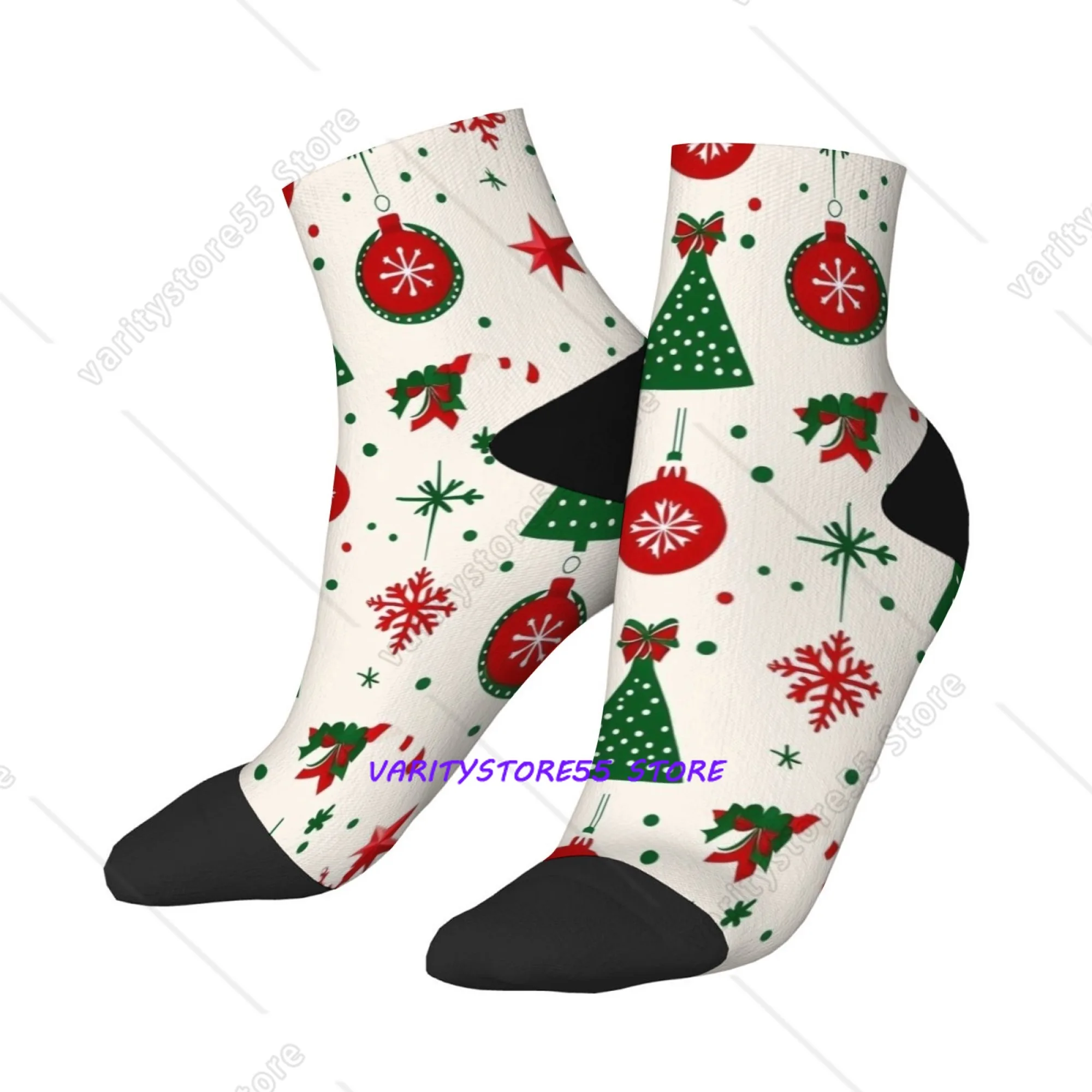 Christmas style Short Socks Polyester Blend Comfortable Casual Socks for Women Men Soft Breathable Lightweight Fashionable
Christmas style Short Socks Polyester Blend Comfortable Casual Socks for Women Men Soft Breathable Lightweight Fashionable