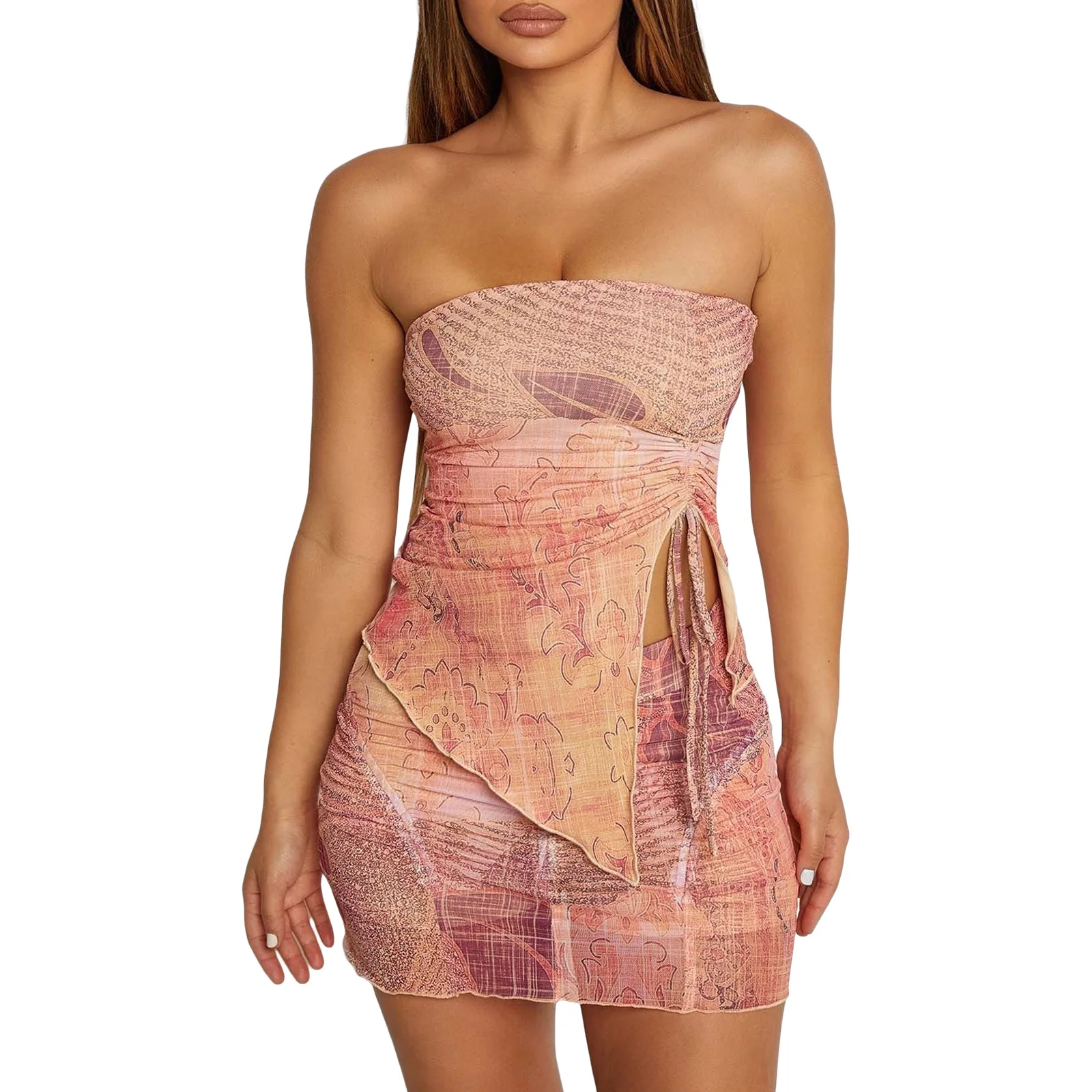 Y2K Two Piece Outfit for Sexy Vintage Sheer Mesh Crop Top Bodycon Mini Skirt Set Aesthetic Women Clothing
Y2K Two Piece Outfit for Sexy Vintage Sheer Mesh Crop Top Bodycon Mini Skirt Set Aesthetic Women Clothing
