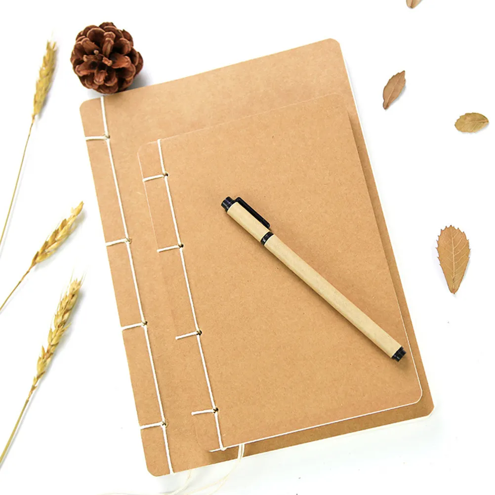1Pcs A5 Retro Kraft Paper Notebook Handmade Thread-Bound Blank Diary Travel Journal Sketchbook Creative DIY Notepad for Writing
1Pcs A5 Retro Kraft Paper Notebook Handmade Thread-Bound Blank Diary Travel Journal Sketchbook Creative DIY Notepad for Writing
