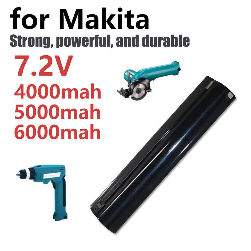 7.2V 4000/5000/6000mAh Powtree Power Battery For MAKITA 7033 7002 7000 632003-2 191679-9 192532-2 Cordless Drill Tool
7.2V 4000/5000/6000mAh Powtree Power Battery For MAKITA 7033 7002 7000 632003-2 191679-9 192532-2 Cordless Drill Tool