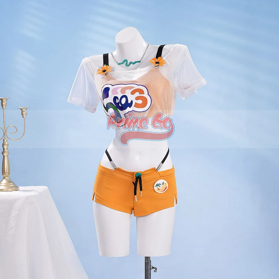 Game Zenless Zone Zero Belle Cosplay Costume Summer Clothing Hat Women Girls Cos Outfit 
Game Zenless Zone Zero Belle Cosplay Costume Summer Clothing Hat Women Girls Cos Outfit