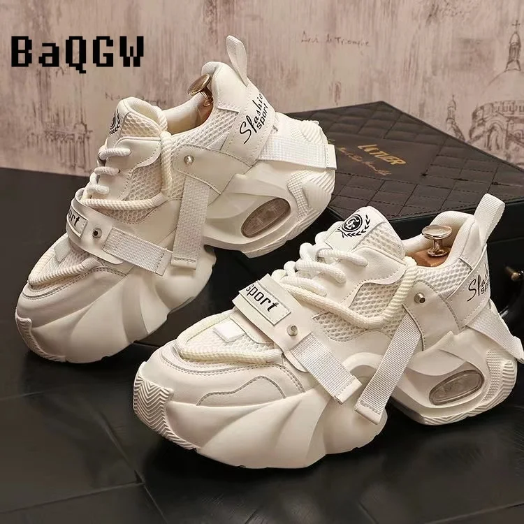 Designer Style Men Shoes Letter Print Comfortable Men's Thick Platform Sneakers Fashion Casual Shoes Sports Trainers Tenis
Designer Style Men Shoes Letter Print Comfortable Men's Thick Platform Sneakers Fashion Casual Shoes Sports Trainers Tenis