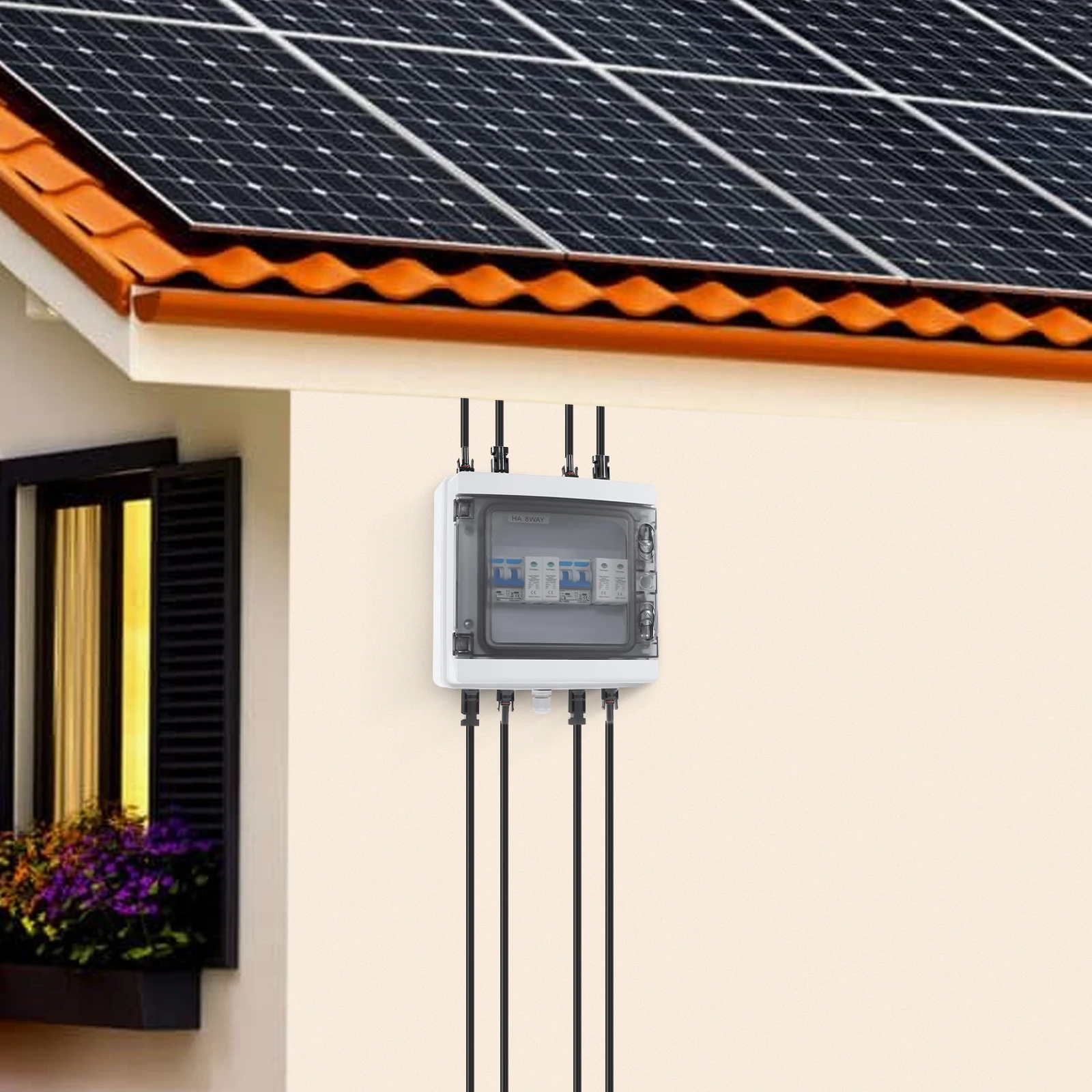 Solar Combiner Box, Combiner Box Circuit Breaker for Solar Panels, Solar Disconnect Switch
Solar Combiner Box, Combiner Box Circuit Breaker for Solar Panels, Solar Disconnect Switch
