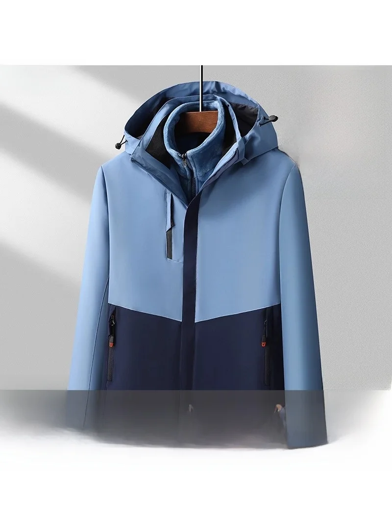 Утепленная женская куртка для активного отдыха, съемная, зимняя, для горного туризма, ветрозащитная, больших размеров, комплект из двух предметов (куртка + подкладка)
Утепленная женская куртка для активного отдыха, съемная, зимняя, для горного туризма, ветрозащитная, больших размеров, комплект из двух предметов (куртка + подкладка)