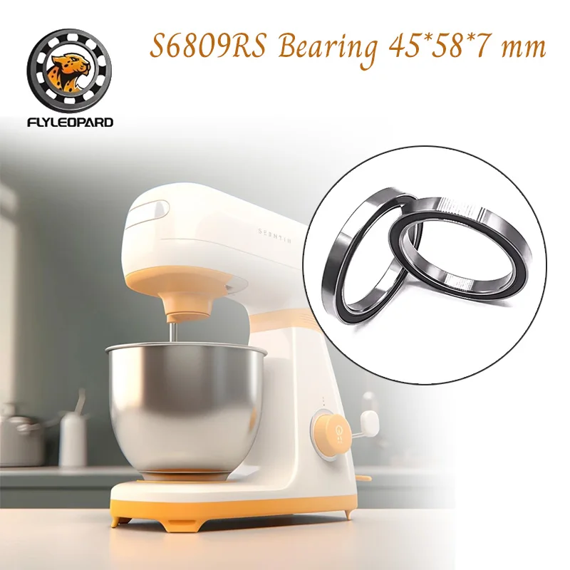 5Pcs S6809RS Bearing 45*58*7 mm ABEC-7 440C Stainless Steel S 6809RS Ball Bearings 6809 Stainless Steel Ball Bearing
5Pcs S6809RS Bearing 45*58*7 mm ABEC-7 440C Stainless Steel S 6809RS Ball Bearings 6809 Stainless Steel Ball Bearing