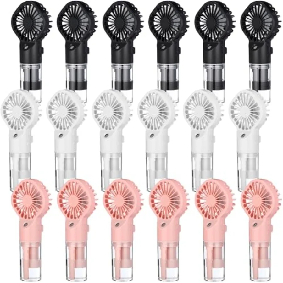 Travel, outdoor, office, home use; ABS plastic; white; 18-pack portable rechargeable misting fans with 25ml tank and 4-speed co
Travel, outdoor, office, home use; ABS plastic; white; 18-pack portable rechargeable misting fans with 25ml tank and 4-speed co