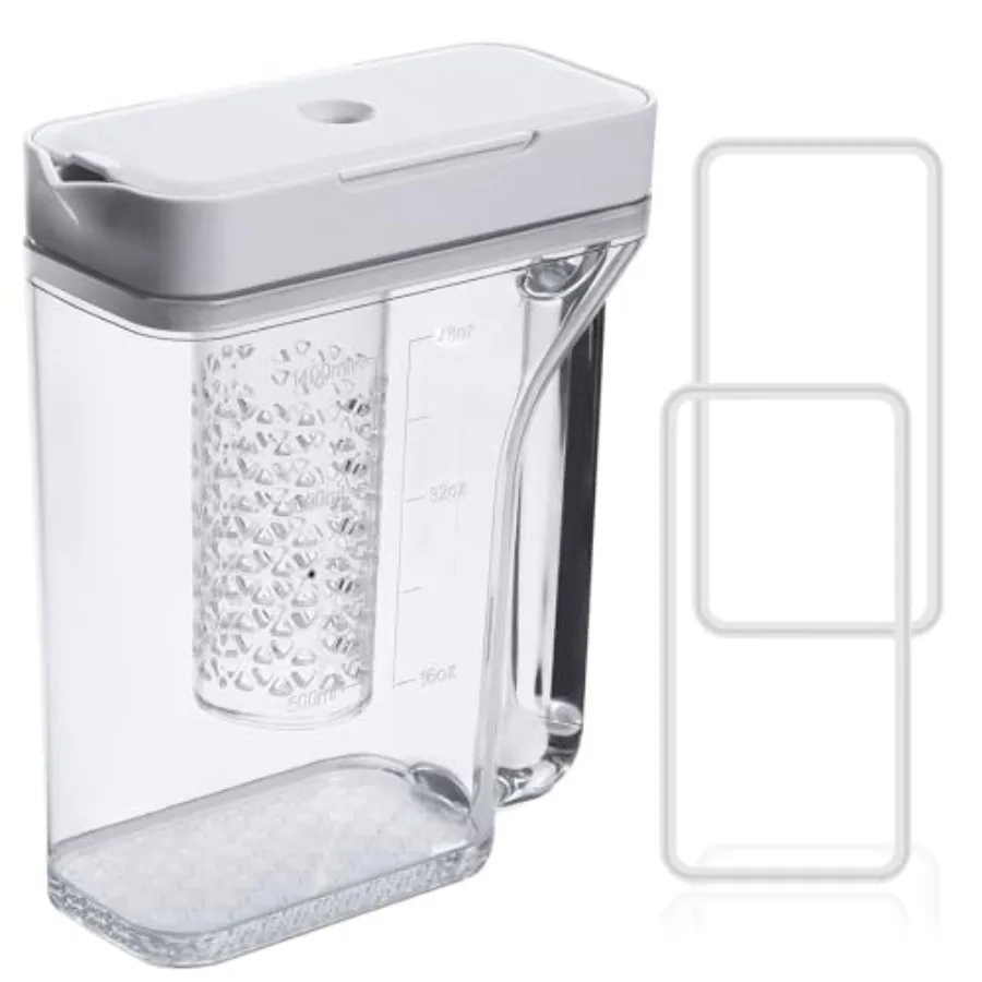 Upgraded Refrigerator Water Pitcher for Samsung RF28R7351SG RF28R7351SR RF22R7351SR RF23R6301SR RF28R6221SR Compatible with Sam
Upgraded Refrigerator Water Pitcher for Samsung RF28R7351SG RF28R7351SR RF22R7351SR RF23R6301SR RF28R6221SR Compatible with Sam