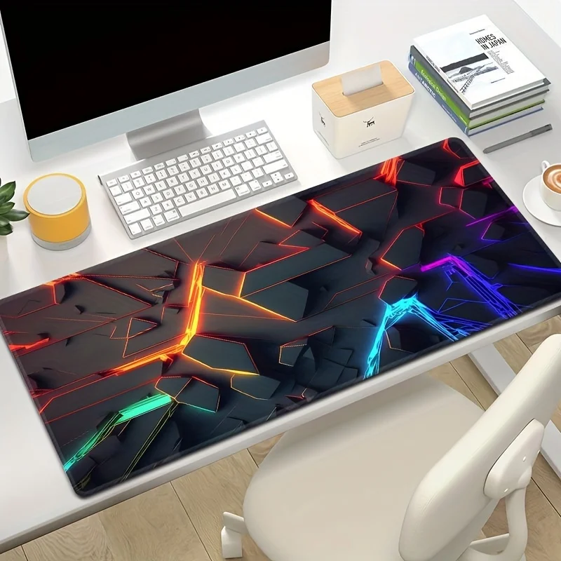 Colorful Lights Large Gaming Mouse Pad with Washable Mousepad Non-Slip Rubber Gaming Accessories Large Table Mat Desk Organizer
Colorful Lights Large Gaming Mouse Pad with Washable Mousepad Non-Slip Rubber Gaming Accessories Large Table Mat Desk Organizer