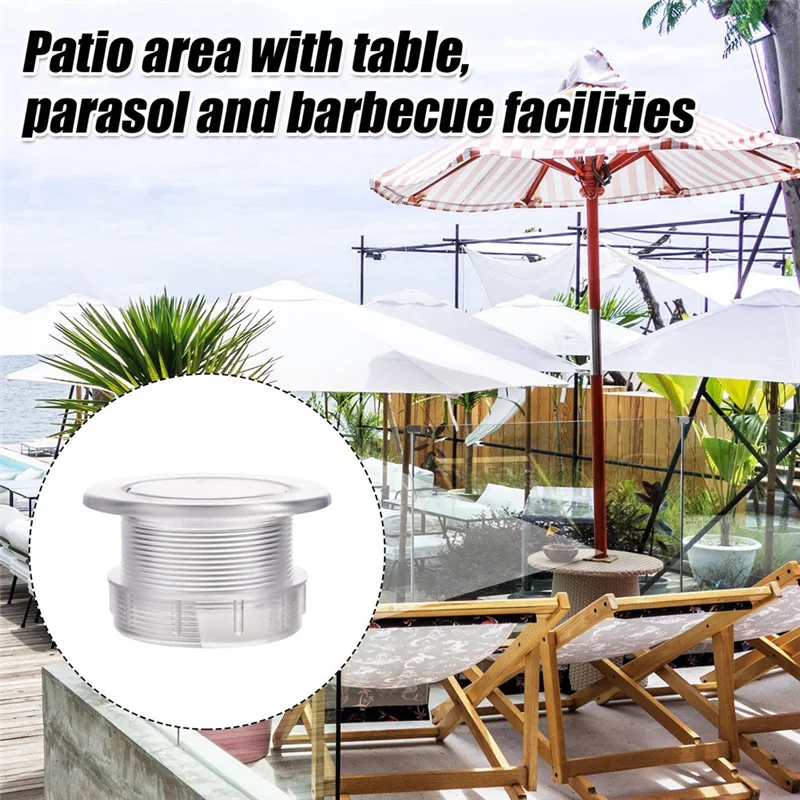 A84X-Insert Hole Ring Plug And Cap Set For Parasol, Clear Thickened Umbrella For Outdoor Garden Pool Picnic Yards Deck Patio Tab
A84X-Insert Hole Ring Plug And Cap Set For Parasol, Clear Thickened Umbrella For Outdoor Garden Pool Picnic Yards Deck Patio Tab