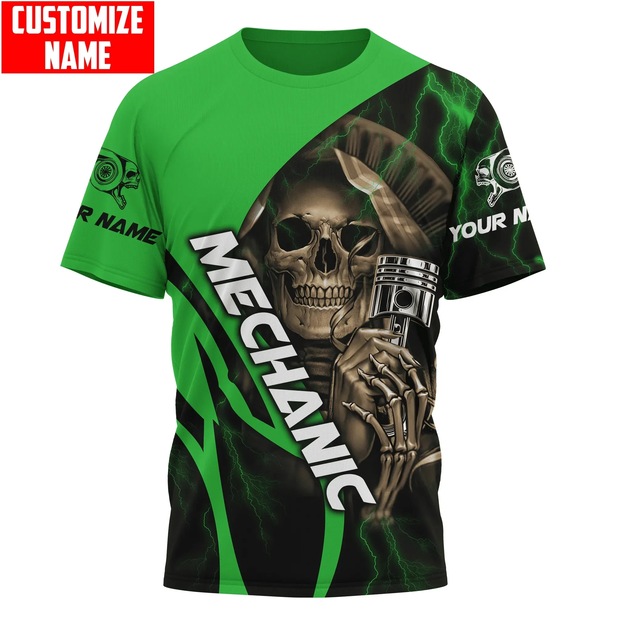 Men's T Shirt 3D Skull Harajuku Personalization Name Maintenance Worker Uniform Fashion Custom Print Tees Loose Short Sleeve Top
Men's T Shirt 3D Skull Harajuku Personalization Name Maintenance Worker Uniform Fashion Custom Print Tees Loose Short Sleeve Top