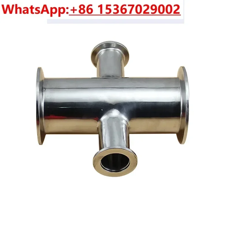 KF40(NW40)-KF16(NW16) Cross Adapter Stainless Steel 304 Cross 4-way Reducer Connector Vacuum Flanges Pipe Tube Fitting Joint
KF40(NW40)-KF16(NW16) Cross Adapter Stainless Steel 304 Cross 4-way Reducer Connector Vacuum Flanges Pipe Tube Fitting Joint