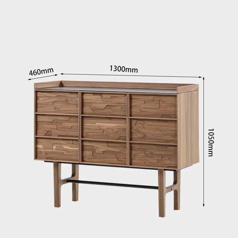 SS Итальянский минималистичный североамериканский боковой шкаф из черного ореха для гостиной, винный шкаф, настенный шкафчик из цельного дерева
SS Итальянский минималистичный североамериканский боковой шкаф из черного ореха для гостиной, винный шкаф, настенный шкафчик из цельного дерева