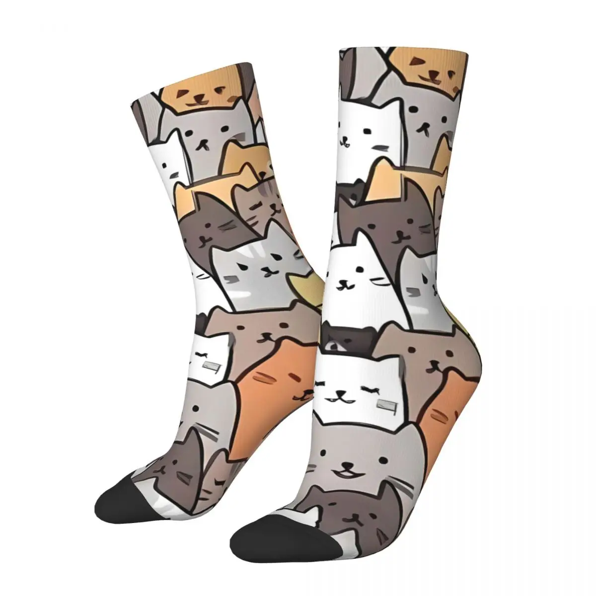 Happy Funny Men's Socks Everywhere Retro Harajuku Cat Hip Hop Novelty Crew Crazy Sock Gift Pattern Printed
Happy Funny Men's Socks Everywhere Retro Harajuku Cat Hip Hop Novelty Crew Crazy Sock Gift Pattern Printed