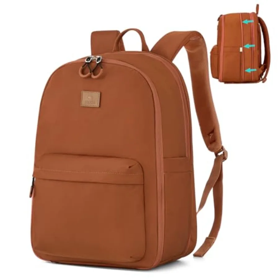 Expandable Laptop Backpack for Women and Men, 24L-30L Travel Backpack, 15.6 Inch College Laptop Bookbag for Work, Water Resista
Expandable Laptop Backpack for Women and Men, 24L-30L Travel Backpack, 15.6 Inch College Laptop Bookbag for Work, Water Resista