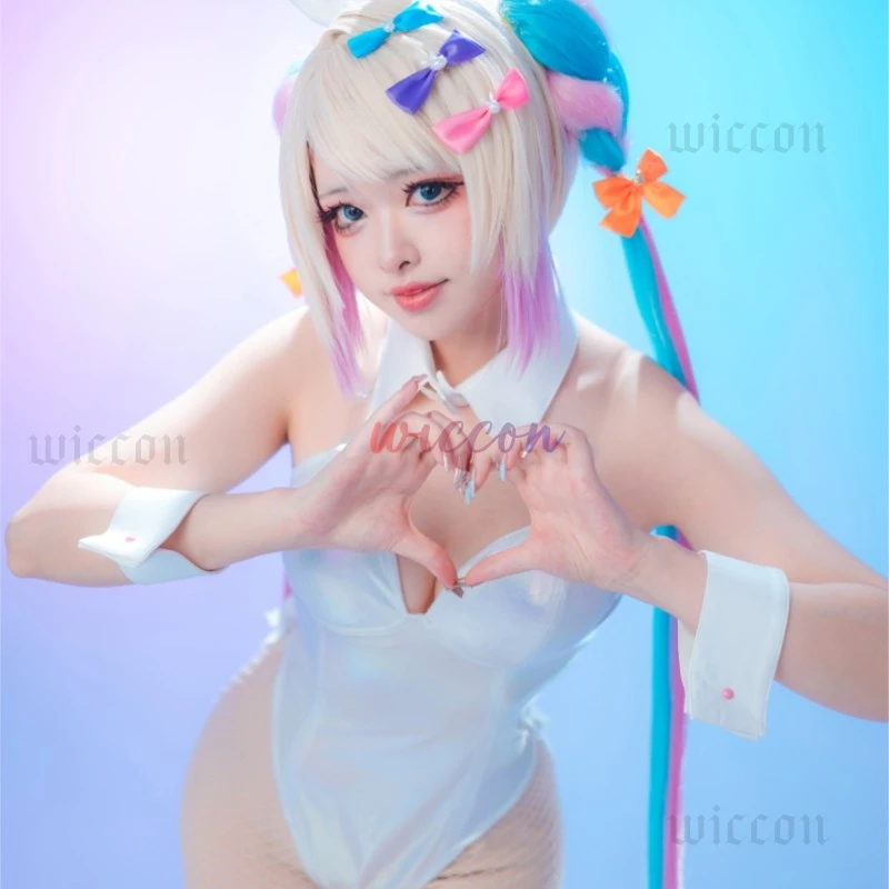 KAngel Ame Chan Cospaly Костюм Игра Needy Girl Overload Streamer Женский сексуальный костюм кролика для девочек KAngel Костюм с головным убором и бантом
KAngel Ame Chan Cospaly Костюм Игра Needy Girl Overload Streamer Женский сексуальный костюм кролика для девочек KAngel Костюм с головным убором и бантом