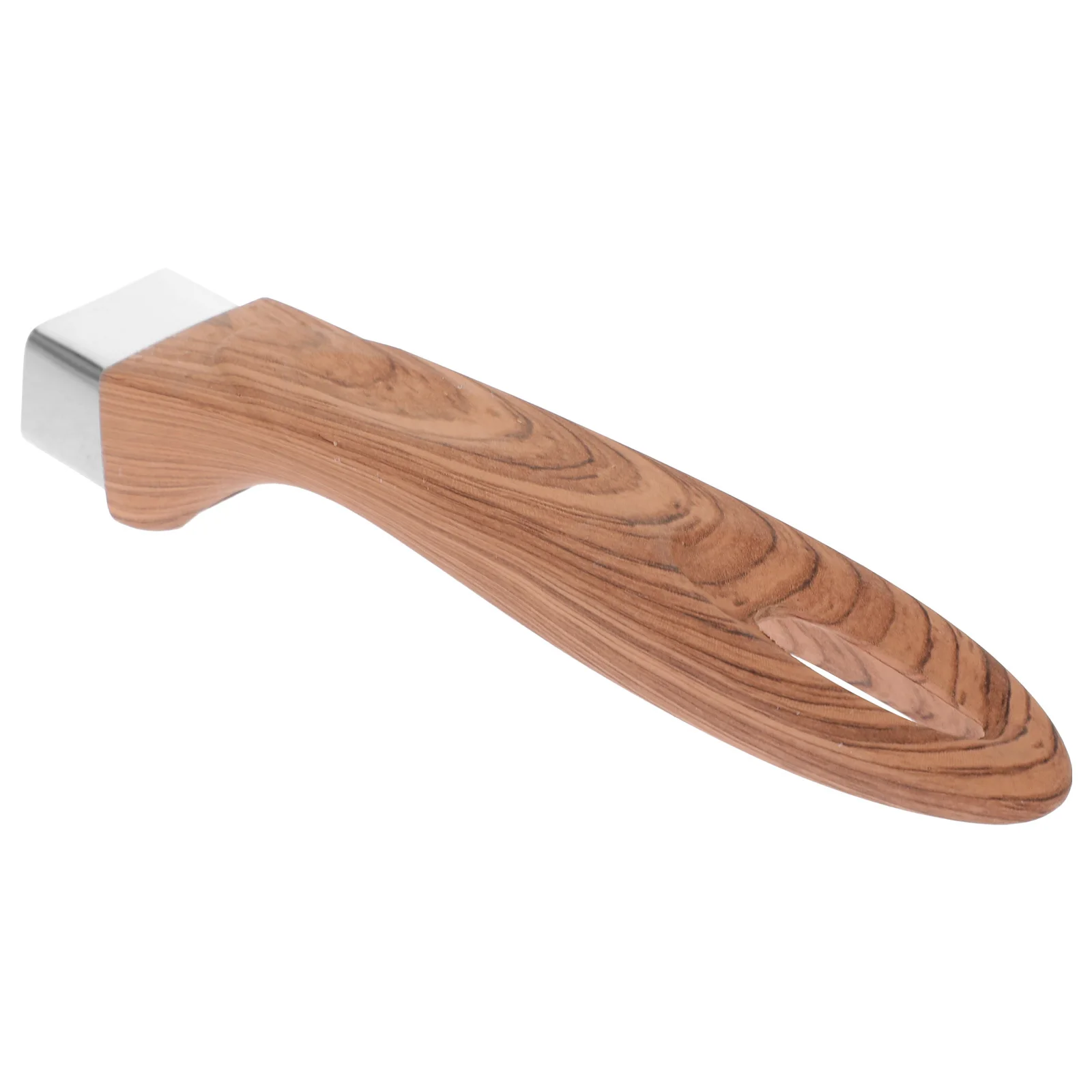 Universal Pot Handle Wood Grain Design Ergonomic Replacement Pan Handle for Frying Pans Anti-Scald Cookware Grip
Universal Pot Handle Wood Grain Design Ergonomic Replacement Pan Handle for Frying Pans Anti-Scald Cookware Grip