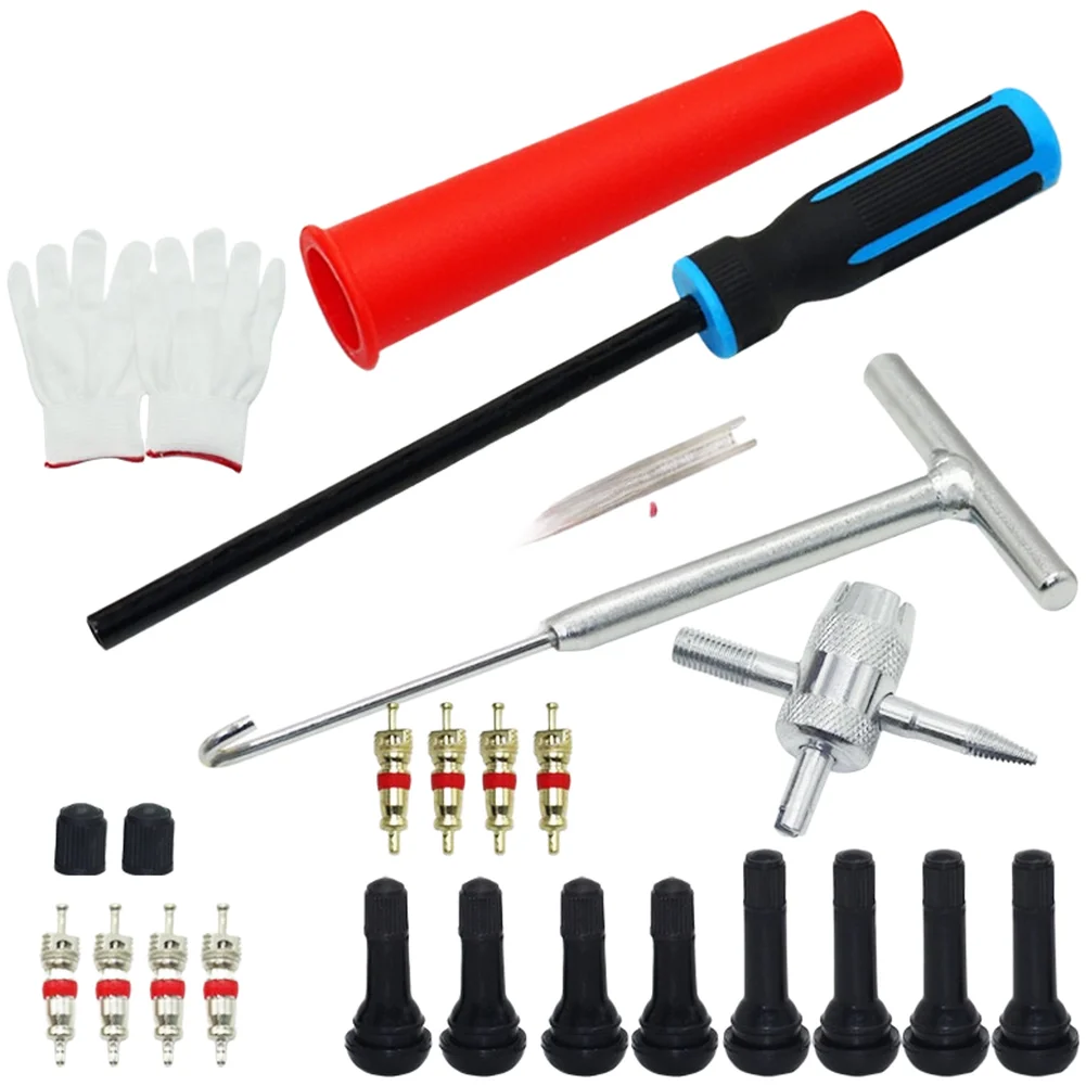 TR413 Tire Valve Tool Kit with Steel T-Hook Rubber Handle and Nylon Conical Tube for Efficient Valve Core Work
TR413 Tire Valve Tool Kit with Steel T-Hook Rubber Handle and Nylon Conical Tube for Efficient Valve Core Work