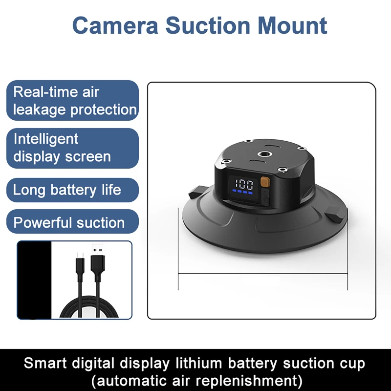 3/4.5/6-inch Car Camera Suction Cup Waterproof Electric Plastic Suction Cup Action Camera Mounting Equipment Extension Base
3/4.5/6-inch Car Camera Suction Cup Waterproof Electric Plastic Suction Cup Action Camera Mounting Equipment Extension Base