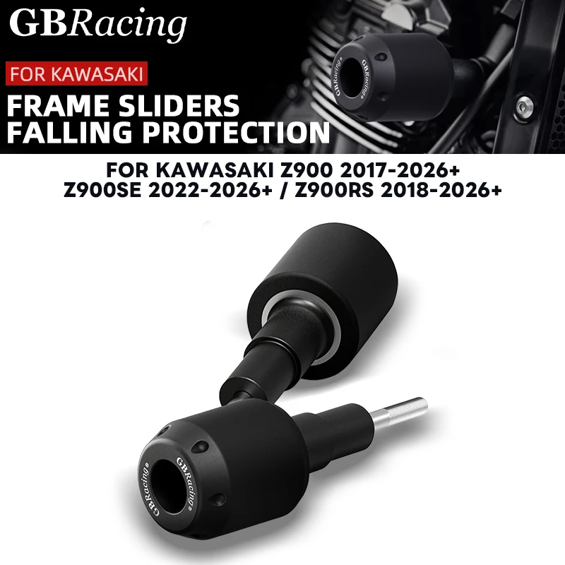 New Z900RS 2018-2026 motorrad zubehör For KAWASAKI Z900SE 2022-2026 Z900 2017-2026 V2 GBRacing Frame Sliders Crash Protector Set
New Z900RS 2018-2026 motorrad zubehör For KAWASAKI Z900SE 2022-2026 Z900 2017-2026 V2 GBRacing Frame Sliders Crash Protector Set