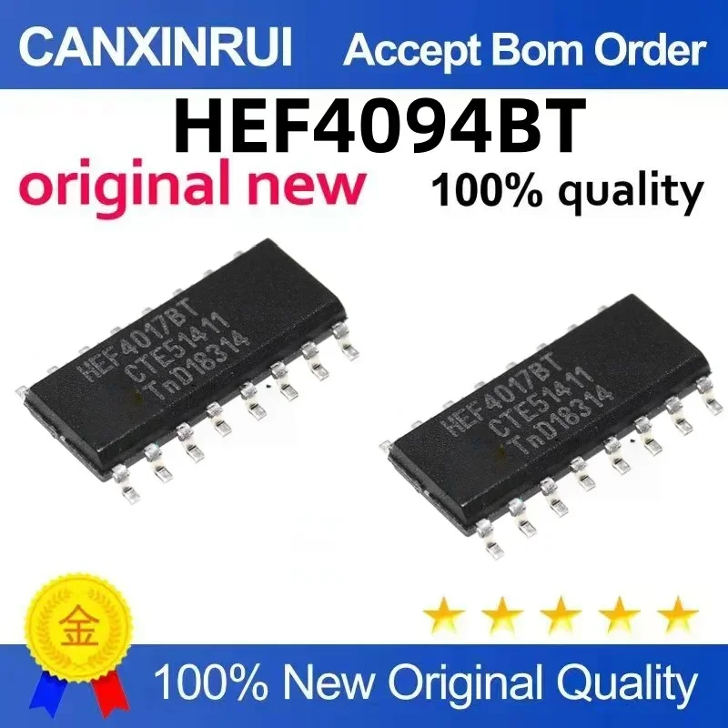 (5-100 pieces) New stock HEF4094BT HEF4094 SOP-16
(5-100 pieces) New stock HEF4094BT HEF4094 SOP-16