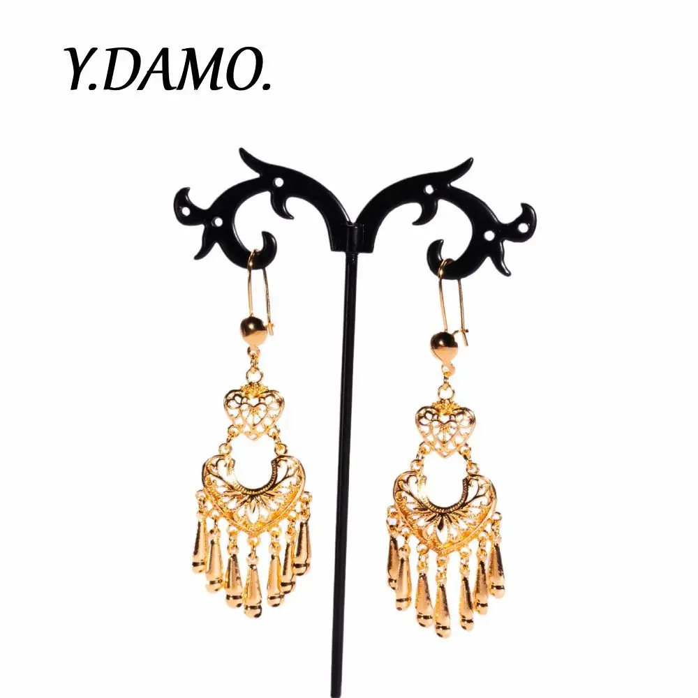 Damo 2025 Bohomia Earrings For Women Dubai Heart Tassels Earrings Elegant Designer Luxury Jewelry Stainless Steel Jewelry Gift
Damo 2025 Bohomia Earrings For Women Dubai Heart Tassels Earrings Elegant Designer Luxury Jewelry Stainless Steel Jewelry Gift