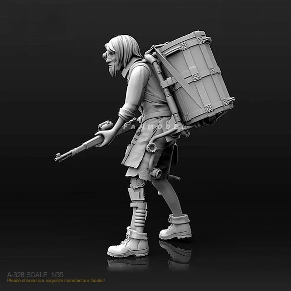 1/35 Resin model kit self-assembled and colored A-328
1/35 Resin model kit self-assembled and colored A-328