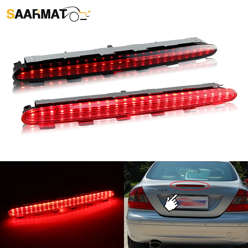 LED Rear 3rd Third Brake Light For Mercedes Benz CLK W209 C209 2002-2009 2098201056 Stop Lamp Tail Light Smoke/Red
LED Rear 3rd Third Brake Light For Mercedes Benz CLK W209 C209 2002-2009 2098201056 Stop Lamp Tail Light Smoke/Red