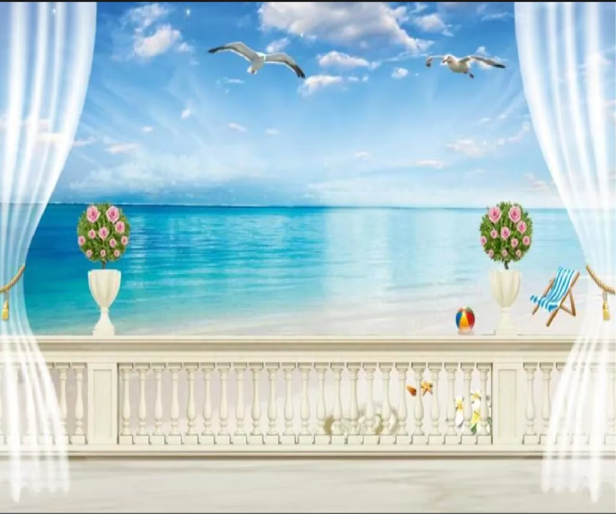 Custom wallpaper Seagull with sea view outside 3D stereo window Photo Wall Mural Living Room Dining Room Backdrop wallpaper
Custom wallpaper Seagull with sea view outside 3D stereo window Photo Wall Mural Living Room Dining Room Backdrop wallpaper