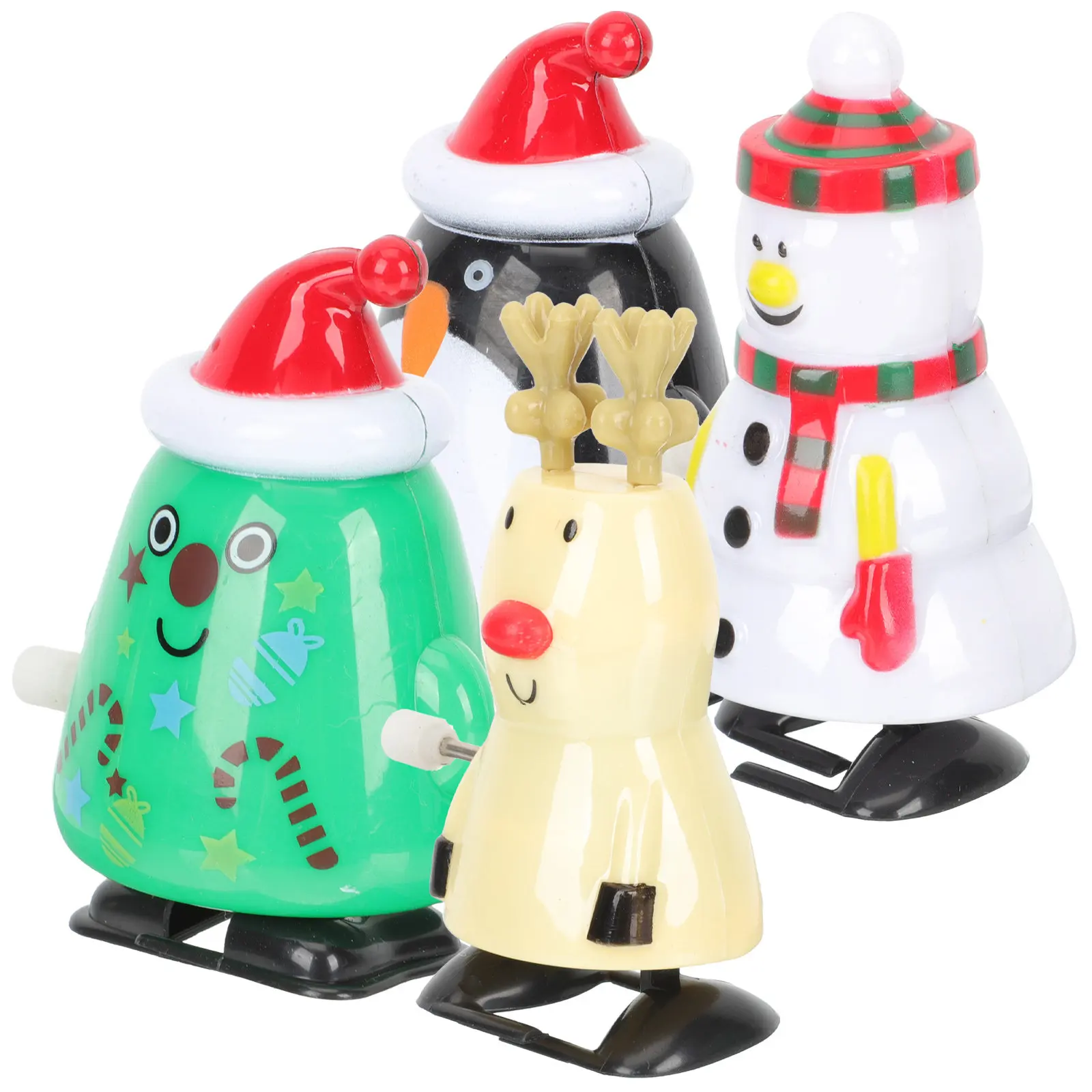 4Pcs Wind Up Christmas Novelty Clockwork Kids Party Halloween Prank Cartoon Walking Playthings Xmas Gift Wind Up Toys
4Pcs Wind Up Christmas Novelty Clockwork Kids Party Halloween Prank Cartoon Walking Playthings Xmas Gift Wind Up Toys