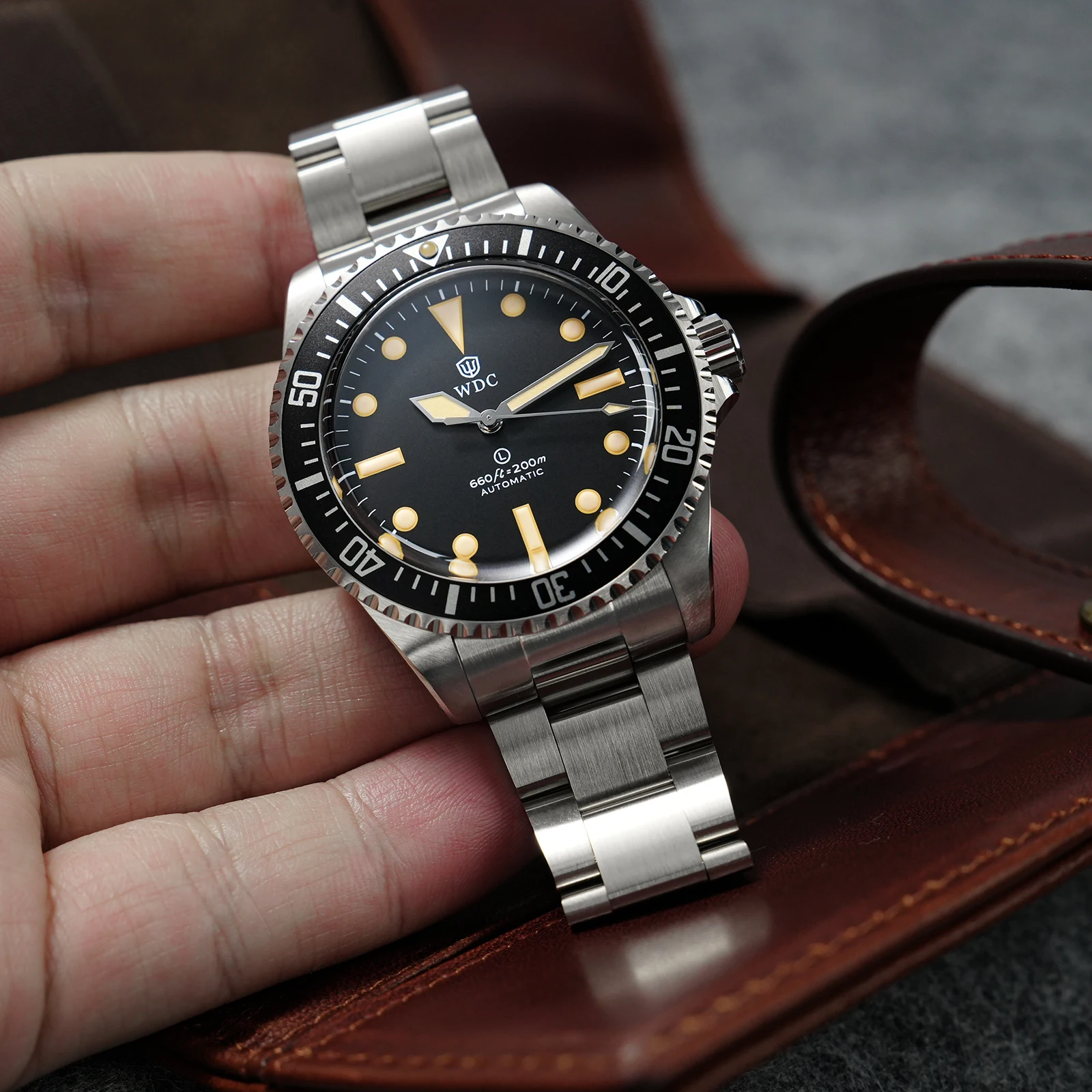 Watchdives WD5513B V3 Automatic Diving Watch PT5000 Mechanical Watch 200M Waterproof Swiss Luminous Sapphire 40Mm Vintage Watch
Watchdives WD5513B V3 Automatic Diving Watch PT5000 Mechanical Watch 200M Waterproof Swiss Luminous Sapphire 40Mm Vintage Watch