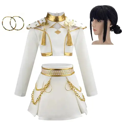 Halloween Carnival Idol Roleplay Suit Family Rumi Mira Zoey Cosplay Costume Zoey Kpop Demon Hunters Girls Stage performance cos