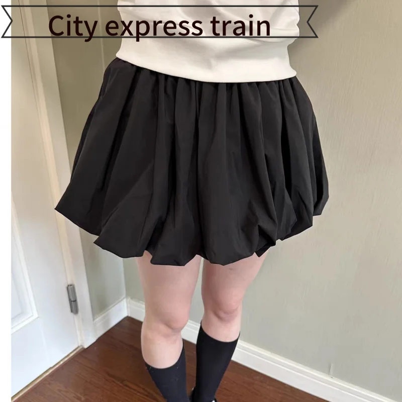 Ele Women's Puffy Skirt Slim Fit Par Dr Lace up Cotton Blend mid Waist Design Flower Bud ape Summer Faion
Ele Women's Puffy Skirt Slim Fit Par Dr Lace up Cotton Blend mid Waist Design Flower Bud ape Summer Faion