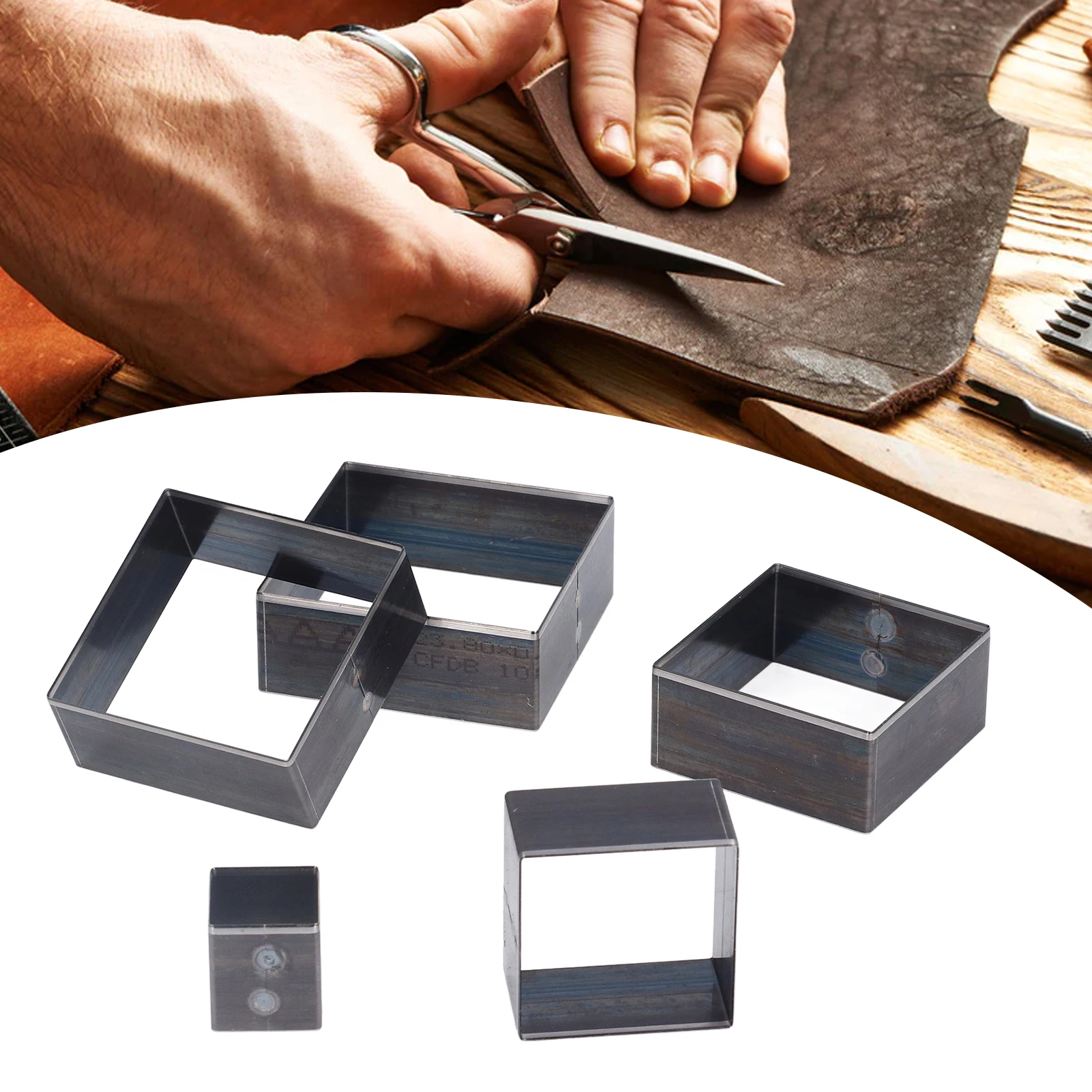 Squares Leather Cutting Mold Alloy Steel Die Punch Cutter for Fabric Clay Rubber 5‑60mm Squares Leather Cutting Mold
Squares Leather Cutting Mold Alloy Steel Die Punch Cutter for Fabric Clay Rubber 5‑60mm Squares Leather Cutting Mold