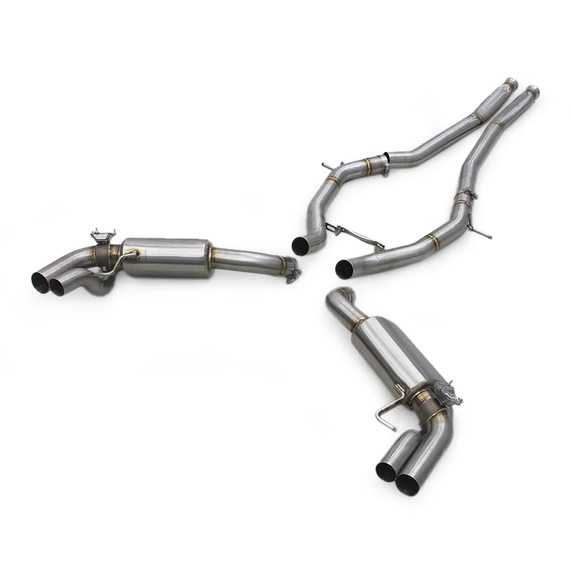 OEM Valves Exhaust System for Mercedes-Benz S63 AMG COUPE C217 5.5T 2012-2019 Stainless Steel Catback Muffler
OEM Valves Exhaust System for Mercedes-Benz S63 AMG COUPE C217 5.5T 2012-2019 Stainless Steel Catback Muffler
