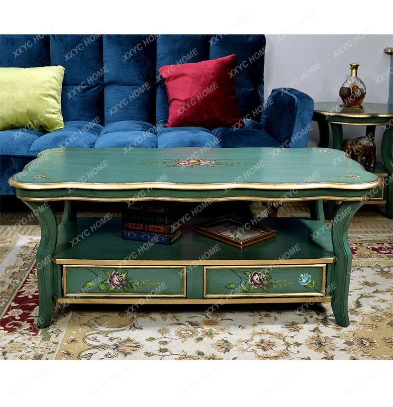 VHsolid wood coffee table living room household small apartment small table
VHsolid wood coffee table living room household small apartment small table