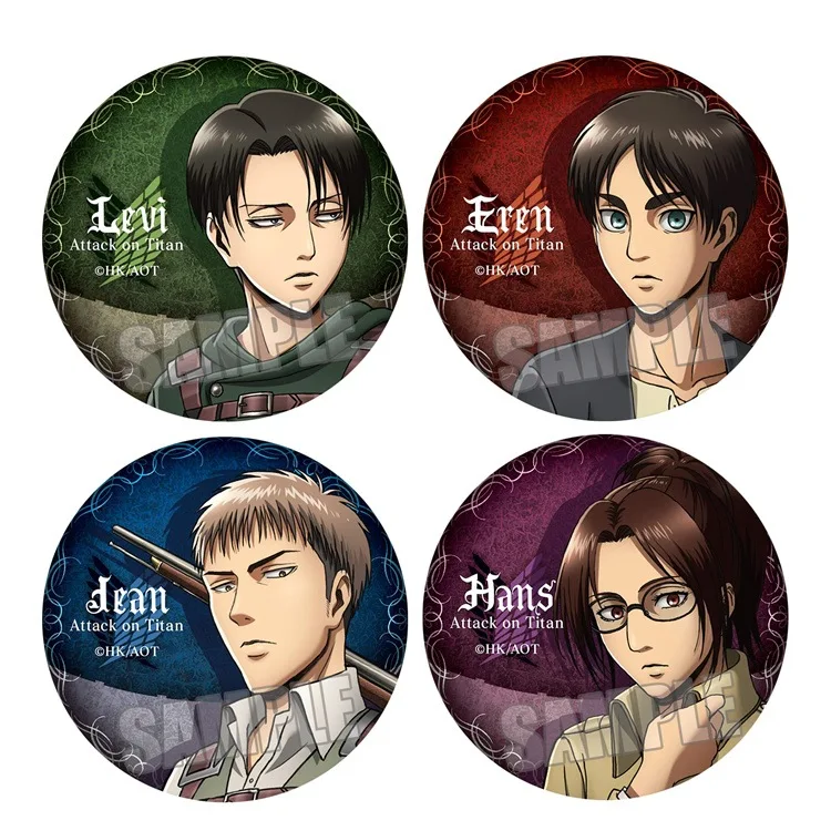 Атака Титанов Леви Акерман Жан Кирштейн Ханж Зои Аниме Значок Булавка Брошь Брелок Аксессуары Товар Коллекционный Подарок
Атака Титанов Леви Акерман Жан Кирштейн Ханж Зои Аниме Значок Булавка Брошь Брелок Аксессуары Товар Коллекционный Подарок