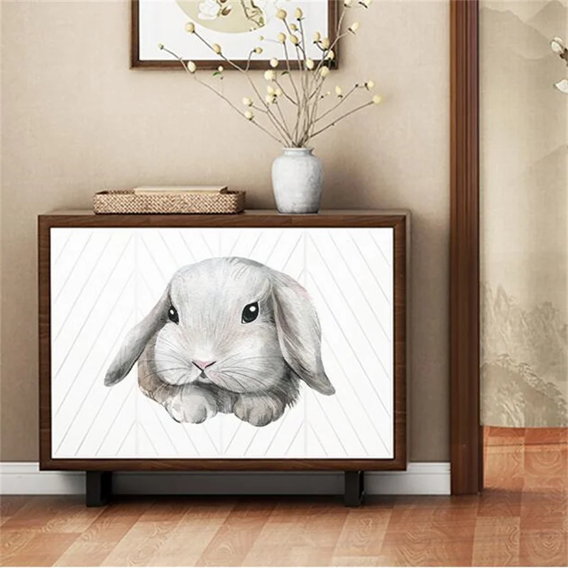 1PCS Removable Ear Rabbit Wall Sticker On The Seat Toilet Silver Cute Bunny Toilet Sticker Frosted Bedroom Sticker
1PCS Removable Ear Rabbit Wall Sticker On The Seat Toilet Silver Cute Bunny Toilet Sticker Frosted Bedroom Sticker